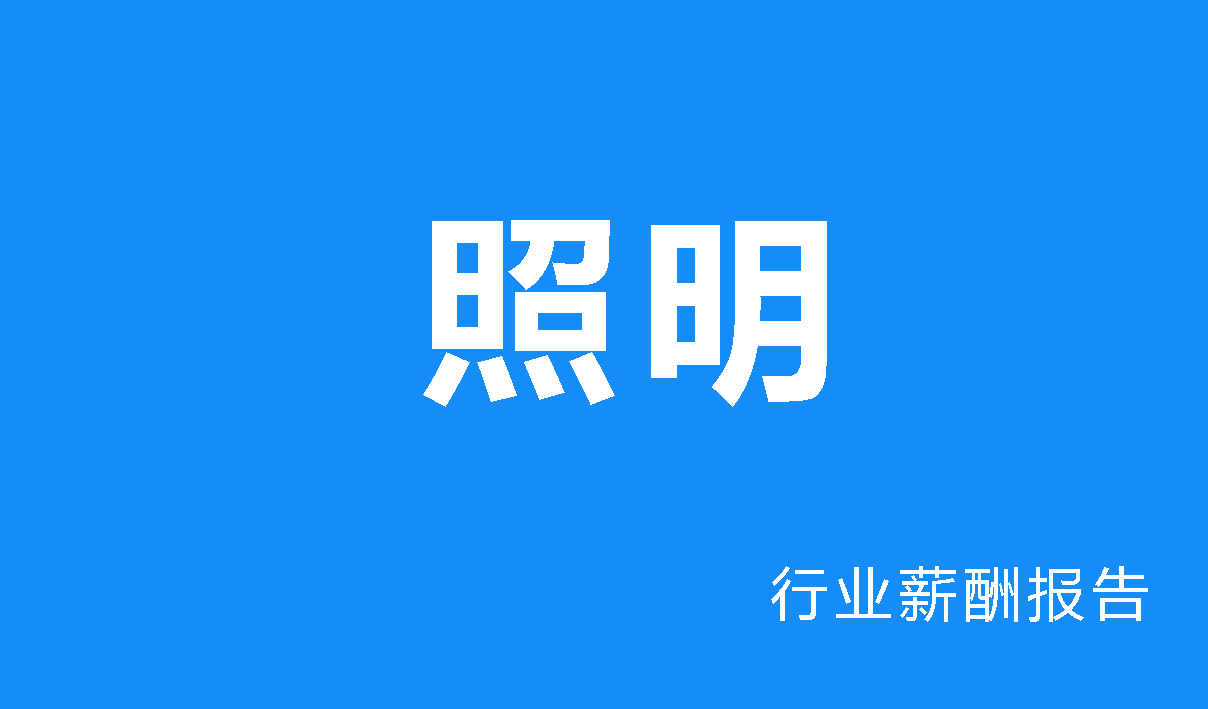 照明行业薪酬报告 